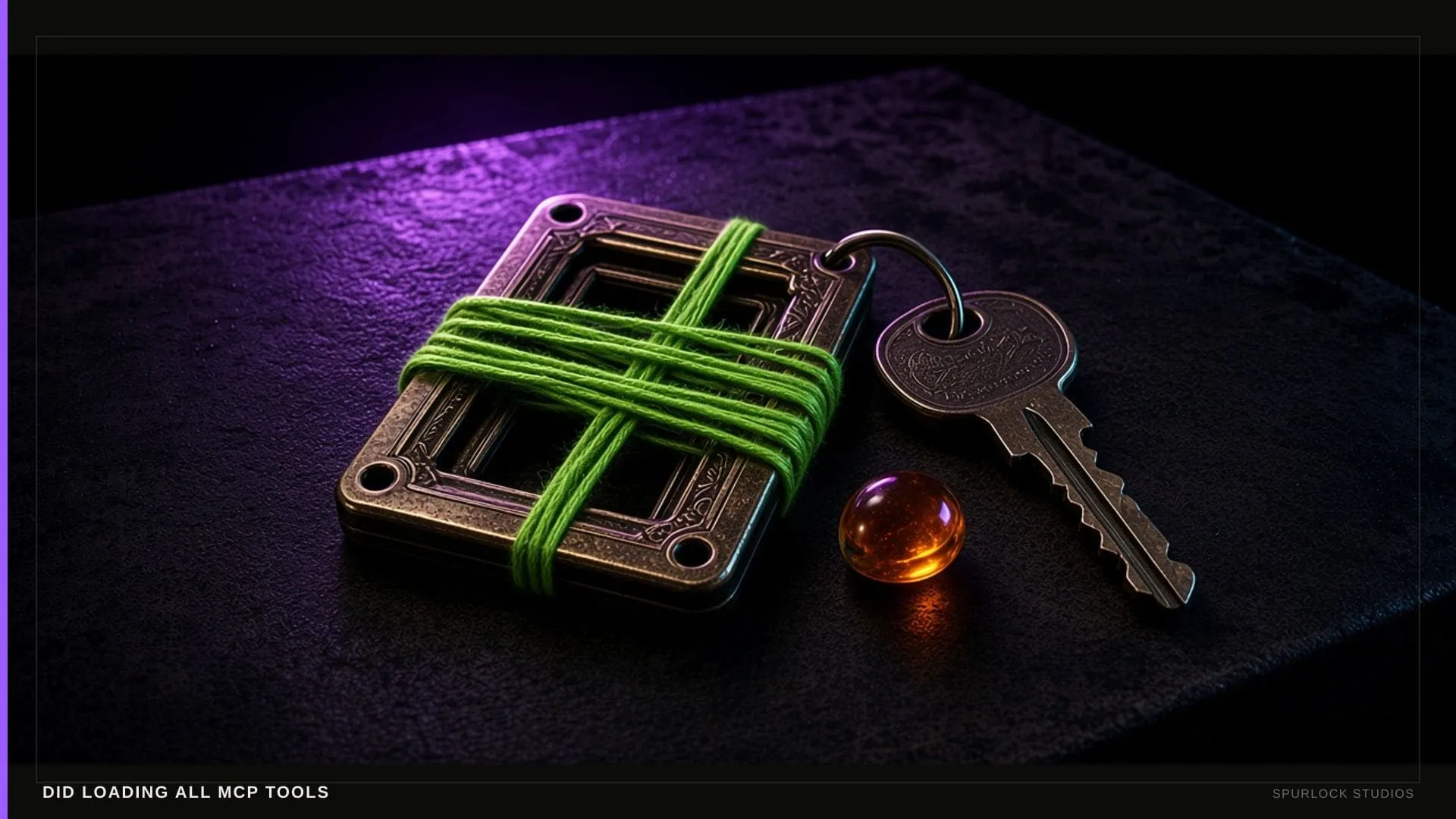 Nested brass frames. Thesis: DID LOADING ALL MCP TOOLS.