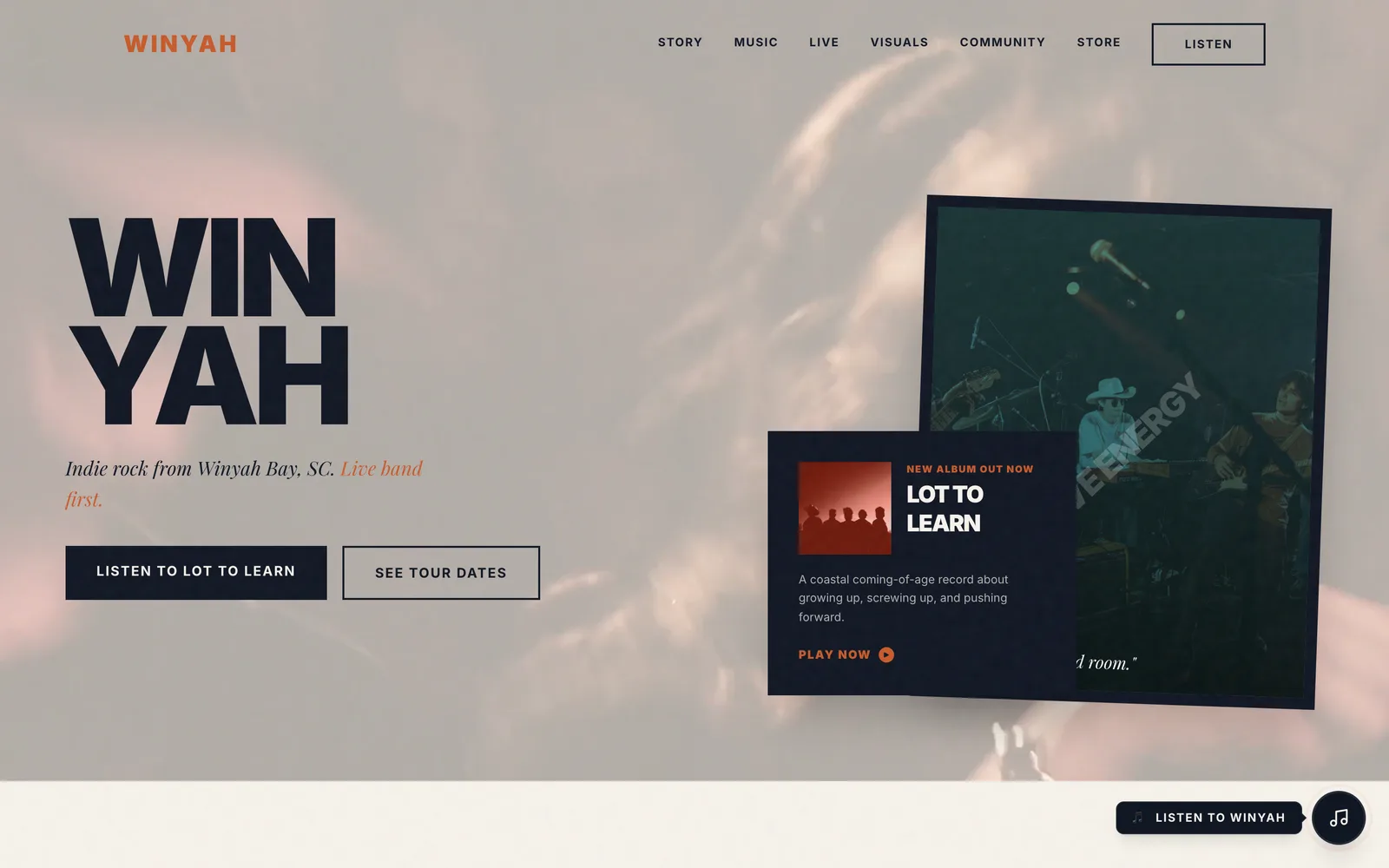 WINYAH website